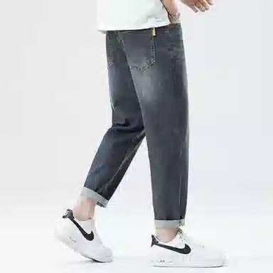 SRPFTE Ice Silk Denim Pants