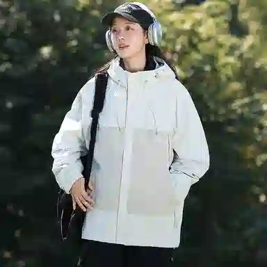 FORHUG Basic Colorblock 3-in-1 Jacket