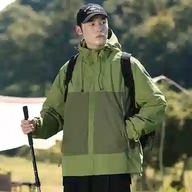 FORHUG Basic Colorblock 3-in-1 Jacket