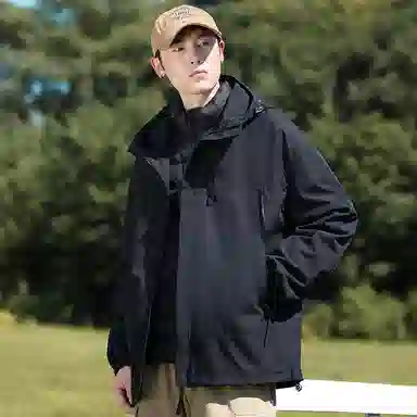 FORHUG Basic Colorblock 3-in-1 Jacket