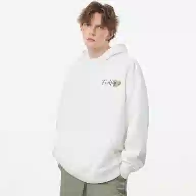 FORHUG Geometric Print Hoodie