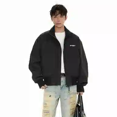 H.V.G.A cleanfitbomberlogo