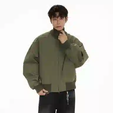 H.V.G.A cleanfitbomberlogo