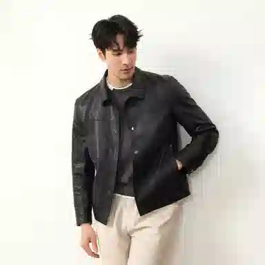 SLLAVIF Leather Jacket