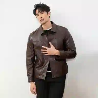 SLLAVIF Leather Jacket