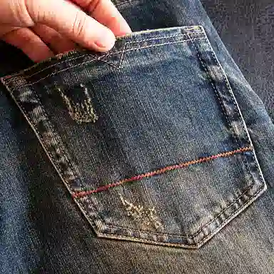 OGQG Vintage Slim Straight Jeans