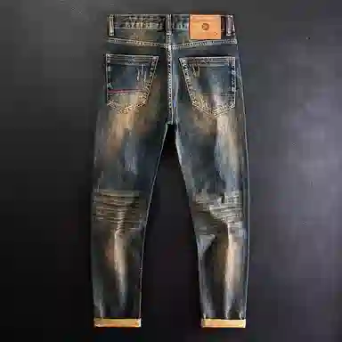 OGQG Vintage Slim Straight Jeans