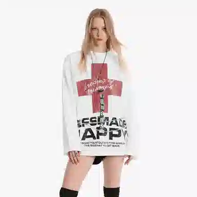DAND Vintage Cross Long Sleeve Tee