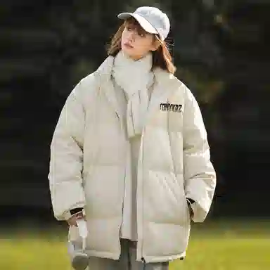 TONYKRZ Logo Stripe Down Jacket