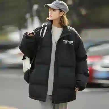 TONYKRZ Logo Stripe Down Jacket