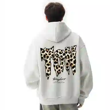 TONYKRZ Leopard Logo Hoodie