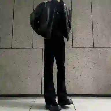 ZIAREL Cleanfit PU Leather Jacket