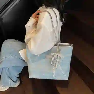 ORANGE BEAN ins Tote