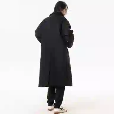 SANTASTIC Classic Double-Breasted Wool Coat