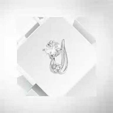 清脆小溪 小灯泡爆闪耳饰 法式浪漫精致小巧轻奢高级感小众独特日常百搭 合金 耳夹 男女同款情侣款
