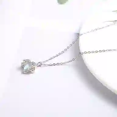 清脆小溪 超闪梦幻小众设计高级感 可爱温柔氛围感璀璨 闪耀精致轻奢简约个性百搭 合金 挂件 男女同款情侣款