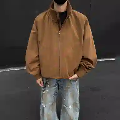 KIRHNE Cleanfit Barn Short Flight Jacket