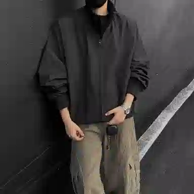 KIRHNE Cleanfit Barn Short Flight Jacket