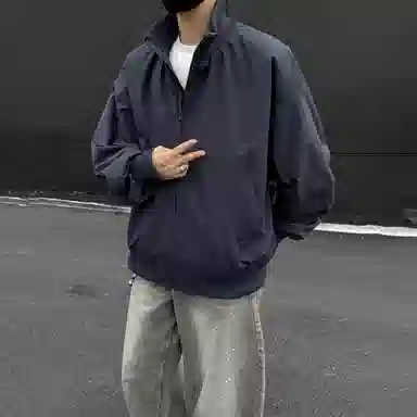 KIRHNE Cleanfit Barn Short Flight Jacket