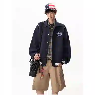 SZSX Vintage Baseball Jacket