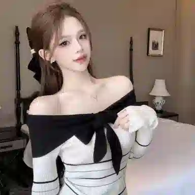 望莱仕 百搭舒适时尚长袖针织衫 女款