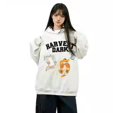 望莱仕 潮流百搭简约长袖卫衣 女款