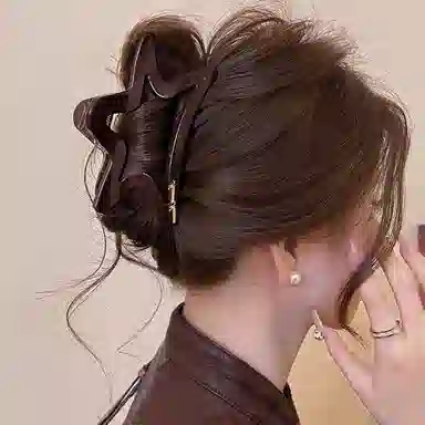 ZANC Hollow Star Hair Clip