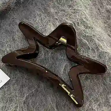 ZANC Hollow Star Hair Clip