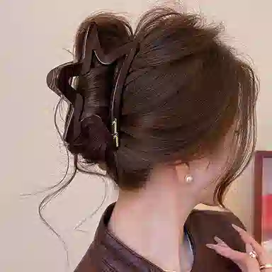 ZANC Hollow Star Hair Clip