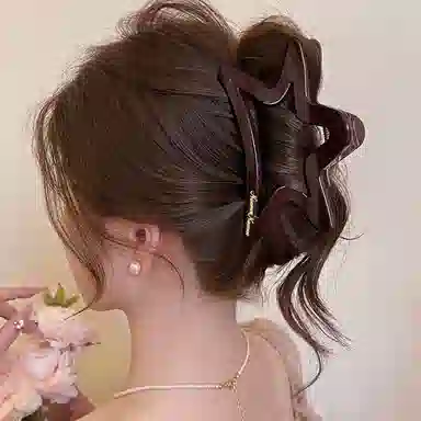 ZANC Hollow Star Hair Clip