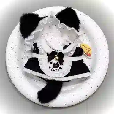 启启 猫咪换装 可爱 娃衣着替