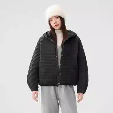 鸭鸭 轻盈保暖简约设计舒适面料百搭时尚休闲纯色羽绒服 女款