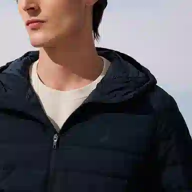 Nautica Windproof Hooded Down Jacket