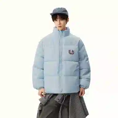 JHCZC Graffiti Demon Logo Puffer Jacket