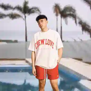 HRDW CREW LOVEoversizeT