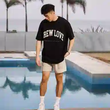 HRDW CREW LOVEoversizeT