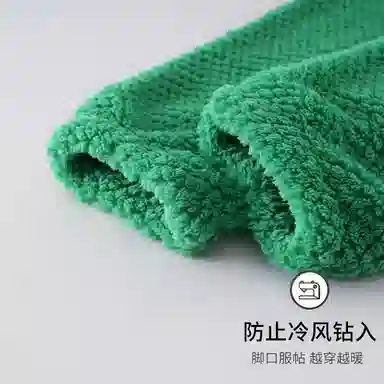 静英鸾 舒适简约加绒加厚宽松长裤柔软家居服睡裤 女款