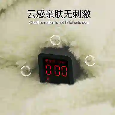 静英鸾 方领设计简约舒适加绒加厚保暖长袖家居服睡裙 女款