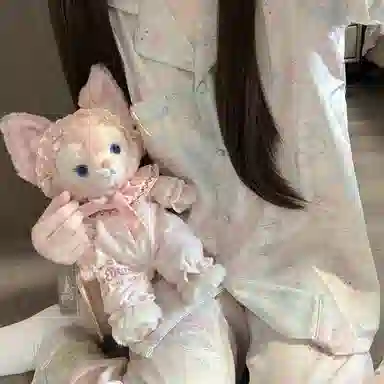 静英鸾 卡通小熊甜美风休闲舒适家居服睡衣礼盒 女款