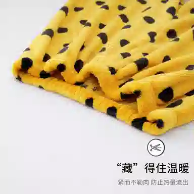 静英鸾 舒适简约加绒加厚宽松长裤柔软家居服睡裤 女款