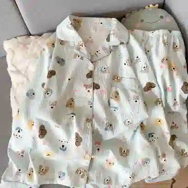 静英鸾 舒适简约休闲长袖家居服睡衣礼盒 女款