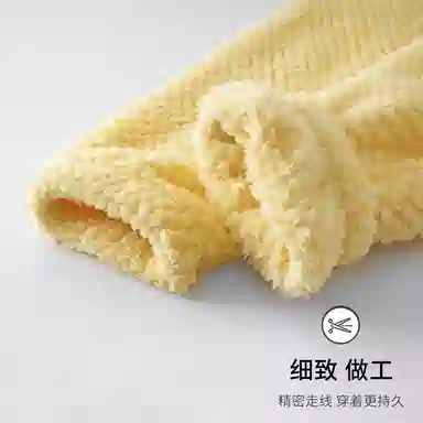 静英鸾 舒适简约加绒加厚宽松长裤柔软家居服睡裤 女款