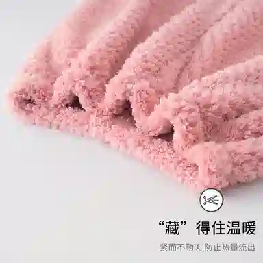 静英鸾 舒适简约加绒加厚宽松长裤柔软家居服睡裤 女款