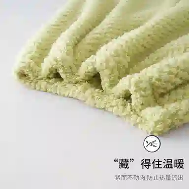 静英鸾 舒适简约加绒加厚宽松长裤柔软家居服睡裤 女款
