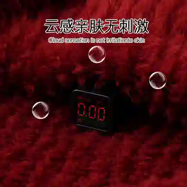 静英鸾 情侣舒适简约字母保暖加绒圆领长袖家居服睡衣套装 男女同款