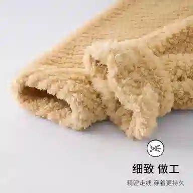 静英鸾 舒适简约加绒加厚宽松长裤柔软家居服睡裤 女款