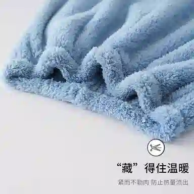 静英鸾 舒适简约加绒加厚宽松长裤柔软家居服睡裤 女款