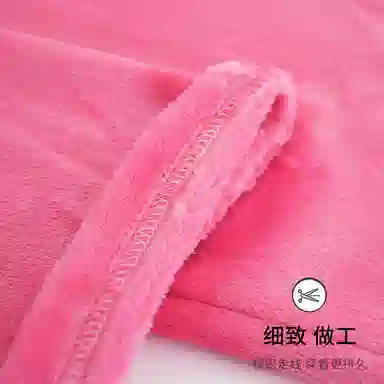 静英鸾 舒适简约加绒加厚宽松长裤柔软家居服睡裤 女款