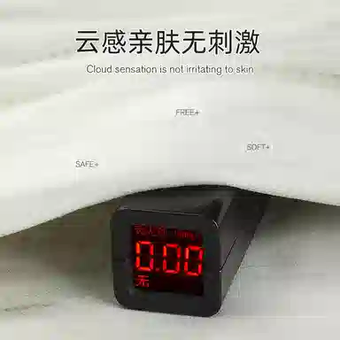 静英鸾 德绒长袖长裤翻领开衫纯色条纹卡通企鹅情侣家居服冬季睡衣套装 男女同款