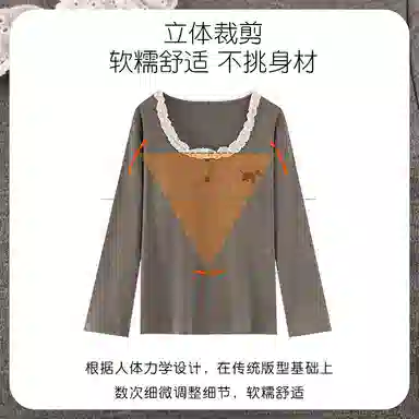 静英鸾 带胸垫简约可爱卡通小狗休闲舒适亲肤家居服睡衣套装 女款